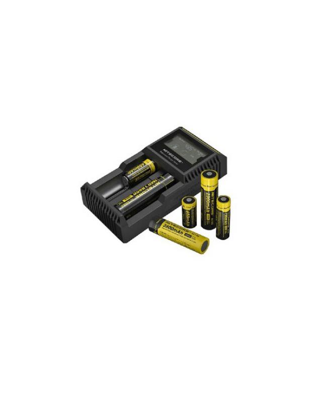 Nitecore D2 2Slot Battery Charger With LCD Screen